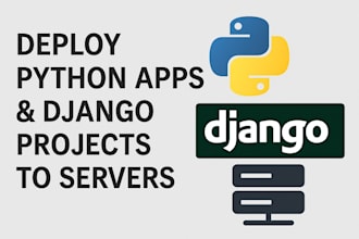 deploy your python and django app to a server