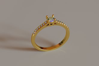 create elegant 3d jewelry designs in custom work