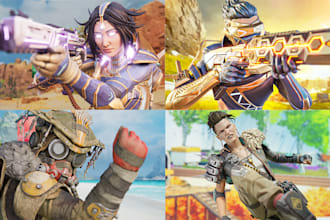 design apex legends 3d thumbnail