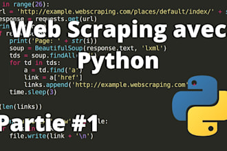 develop web scrape python web, scraping and zillow bot