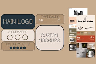 design a custom brand kit for your business