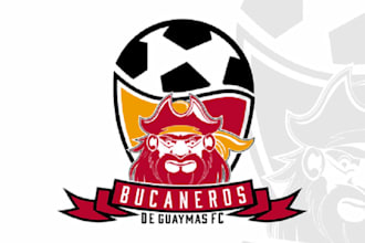 design creative beautiful football club logo