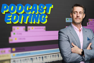 edit or produce your audio or video podcast