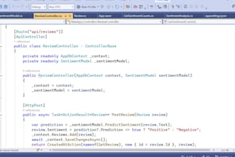 develop scalable apis using dotnet core and ef core