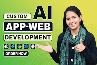 do ai mobile app development, website development,ai chatbot,chatgpt, full stack