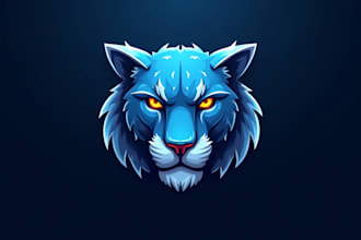 design outstanding cryo cougar mascot logo  with express delivery