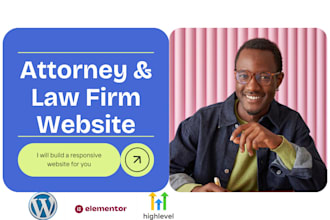 build a law firm website, attorney website, lawyer website, SEO, landing page