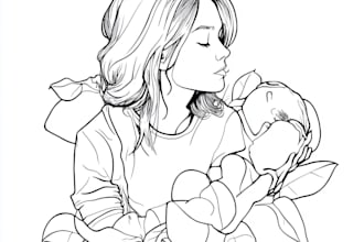 design line art from your photos for tattoo design