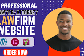 build law firm website attorney, lawyer, notary website legal wordpress website