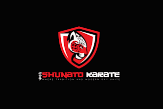 design included martial arts program logo
