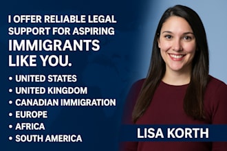serve as your immigration attorney and offer legal counsel