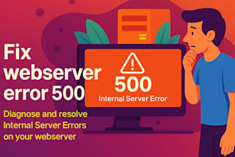 fix your 500 internal server error on apache or nginx fast