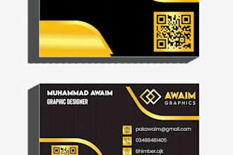 do professional and digital business card design
