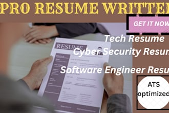 write a technical resume or CV tailored for roles in IT, engineering