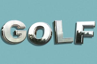 create custom chrome typography for you