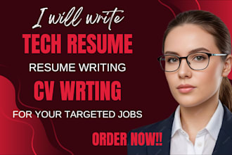 ts tech resume writing and cover letter IT engineering CV design and linkedin