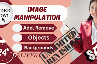 edit remove replace add and remove objects or background in 24 hours