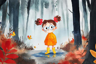 children story book illustration children story book illustration