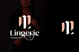 do modern minimalist luxury fashion clothing brand logo and any graphics design
