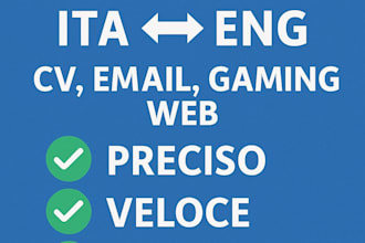 translate texts from italian to english or vice versa