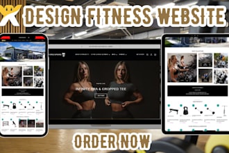 design a wix wellness website, fitness or spa squarespace website