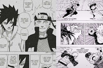 draw manga comic book illustration webtoon artist tapas shonen jump comic strip