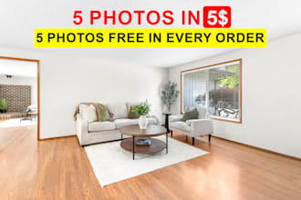 real estate photo editing, hdr, flambient fast turnaround