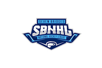 design hockey league club team logo
