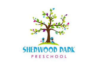 design consulting sherwood park preschool logo