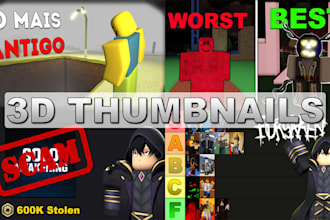 design eye catching roblox thumbnails that get clicks