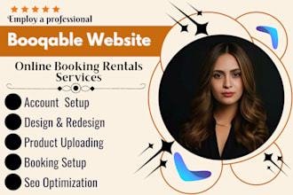 build or integrate your booqable rental website professionally