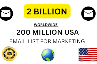 send 850 million bulk email blast, email marketing campaign to inbox and SMS