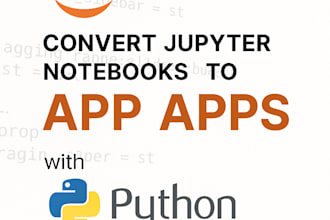 convert jupyter notebooks to  apps