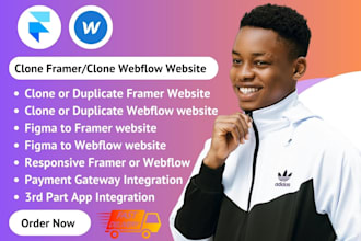 clone framer, clone webflow website, duplicate framer website, figma to framer