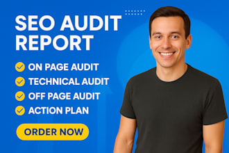 do complete website SEO audit report, competitor analysis