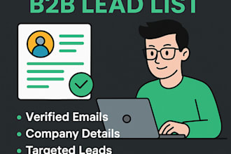 find targeted leads with company info and email addresses
