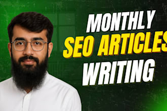 be your monthly seo blogs writer for bulk articles