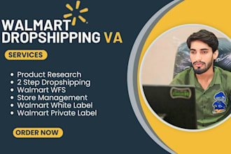 be your walmart two step dropshpping va and wfs va