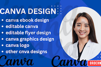 canva ebook design editable canva flyer design, canva graphics design canva logo