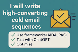 write cold emails for you