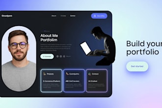 create a personal or portfolio website for you