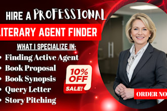 find active literary agent, write book proposal, query letter, synopsis, pitch