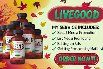 do livegood promotion, affiliate marketing and MLM promotion