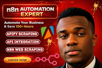 do n8n web scraping, apify, n8n workflow, data scraping, apify lead generation