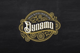 do a unique steampunk logo and any graphics design