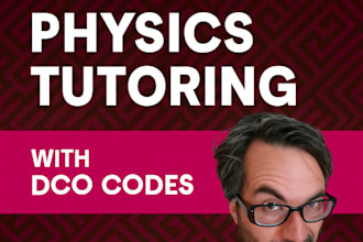 tutor physics and help you understand the concepts deeply