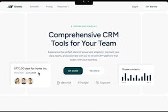 design a stunning framer website or landing page