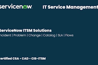 implement and customize servicenow itsm