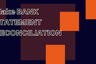 do reconcile bank statement PDF to editable format