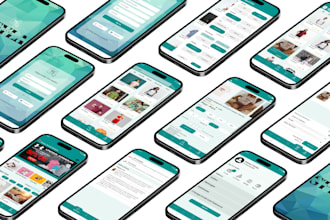 design a modern and responsive UX UI in figma with prototype